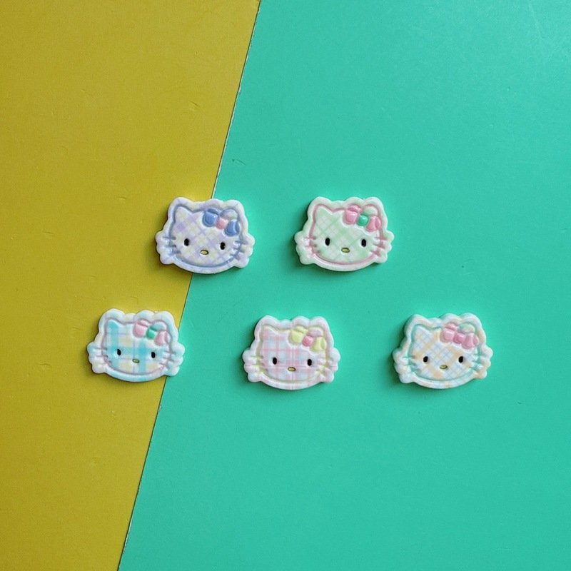 韓国ストライプ猫魚樹脂 diy ジュエリーアクセサリー携帯電話ケース靴花靴バックルパッチヘアピン素材|undefined