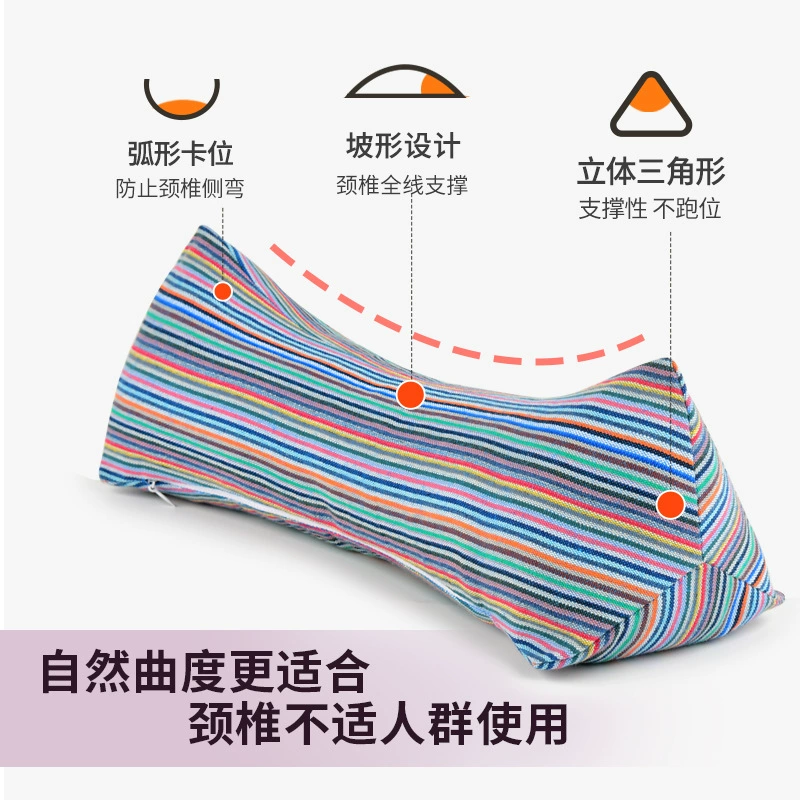 Cotton pillow for home use for sleep, with neck protection, wholesale