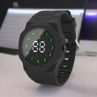 New K86 Luminous Led Digital Watch Trendy Fashion Digital Camping Style Junior High School Sports Student Digital Display Goods