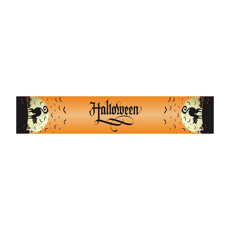 ハロウィーンテーブル旗バナー家庭祝日パーティー雰囲気装飾品キッチンレストランディナーテーブルテーブルクロス旗|undefined
