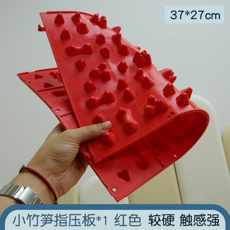 bambú brotes de bambú fingerpressing board para niños acupuntura almohadilla de masaje de plantar de los pies grueso fingerpressing board para el dedo de los pies almohadilla para el ultra-jogging