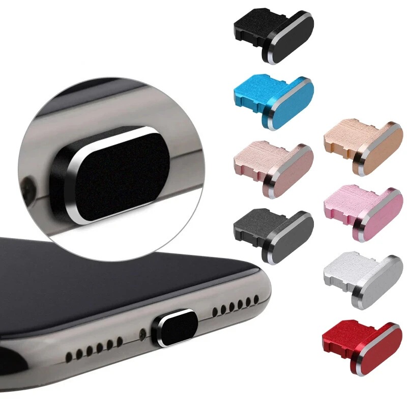 Suitable for Apple 12Pro Max Dust Plug iPhoneXR Metal 11 Power Plug 8Plus Mobile Phone Accessories SE Suitable for Apple 12Pro Max Dust Plug iPhoneXR Metal 11 Power Plug 8Plus Mobile Phone Accessories SE
