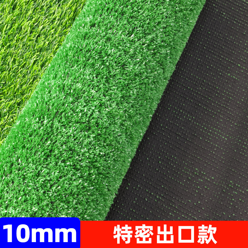Alfombra de césped artificial de simulación de cifrado engrosado Alfombra de piso al aire libre Jardín de infantes Plantas verdes Ataque de techo Protector solar Hierba falsa