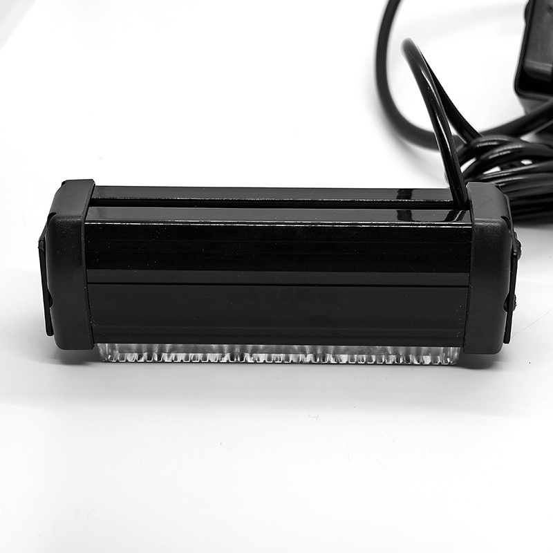 Car 4-Led Warning Light Modification, Dual Car Lights, Grille Decoration, Strobe Light, Flashing Light, Long Bar Light, Roof Light