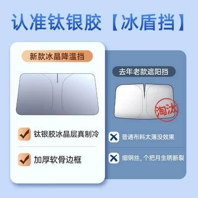 Insulation and Sun Protection Shield, Sun shade