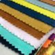 Crystal super soft in stock polyester fabric Crystal velvet short wool clothing lining pillow knitted fabric toy flannel