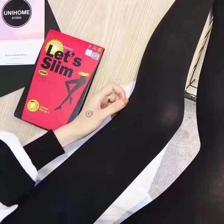 韩国高弹力瘦腿袜厚款丝袜连裤袜天鹅绒美腿加厚长袜子打底袜|ms