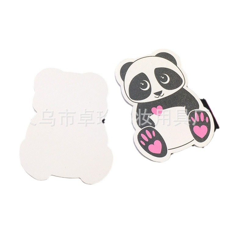 Lima de uñas Traje búho Panda tira de molienda animal dedo patrón uñas frotar en stock Ding