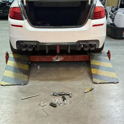 Big Surrounded Modified M5 with Vertical Strip Lights