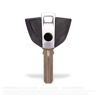 Suitable for BMW motorcycle S1000RR S1000R R1200RT R1200GS F800G key embryo (Motorcycle Key) - imported-embryo-black