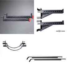 全框深蹲架附件长保护杆开放深蹲架保护杆卧推保护杆快拆存片杆