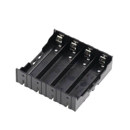 18650 battery box 3.7V lithium battery box with pin type 1/2/3/4 battery holder PCB