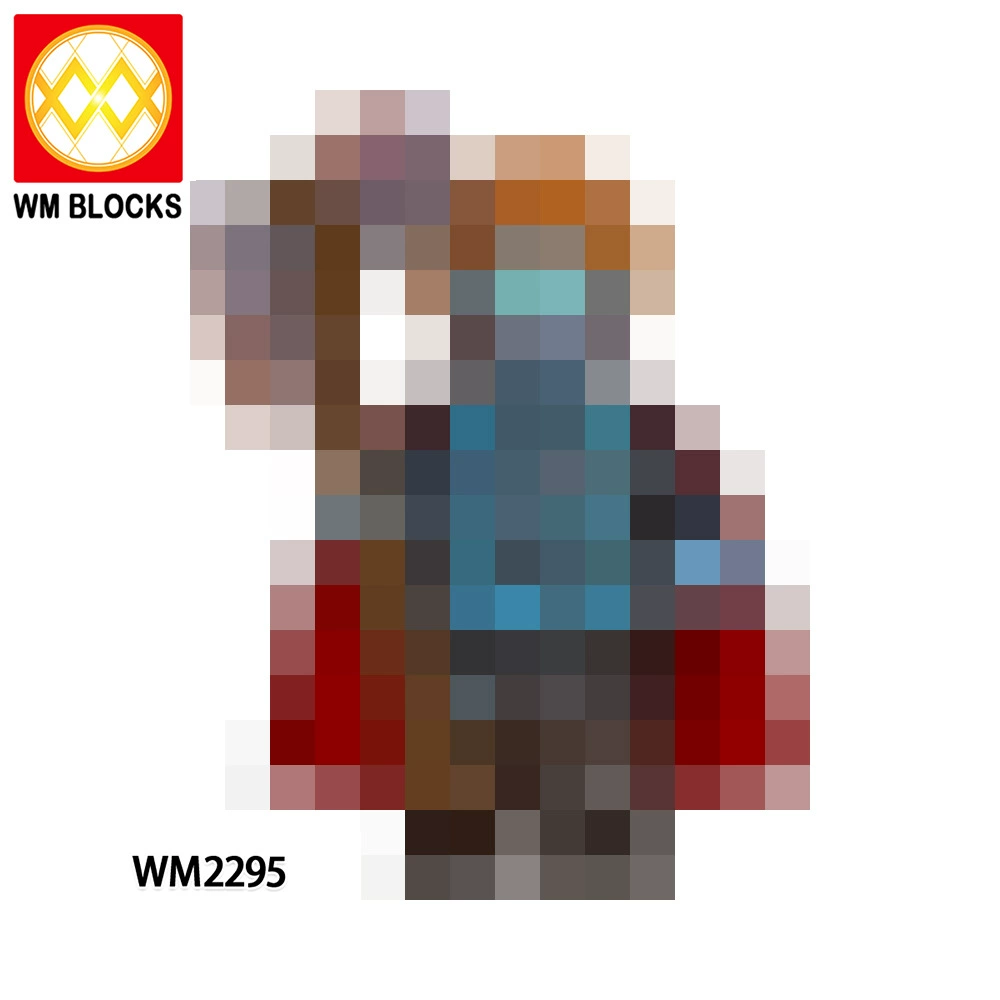 Товар для внешней торговли WM6132, сборные игрушки по ТВ‑и‑фильмам, пазл‑фигурки в пакетах, строительные блоки