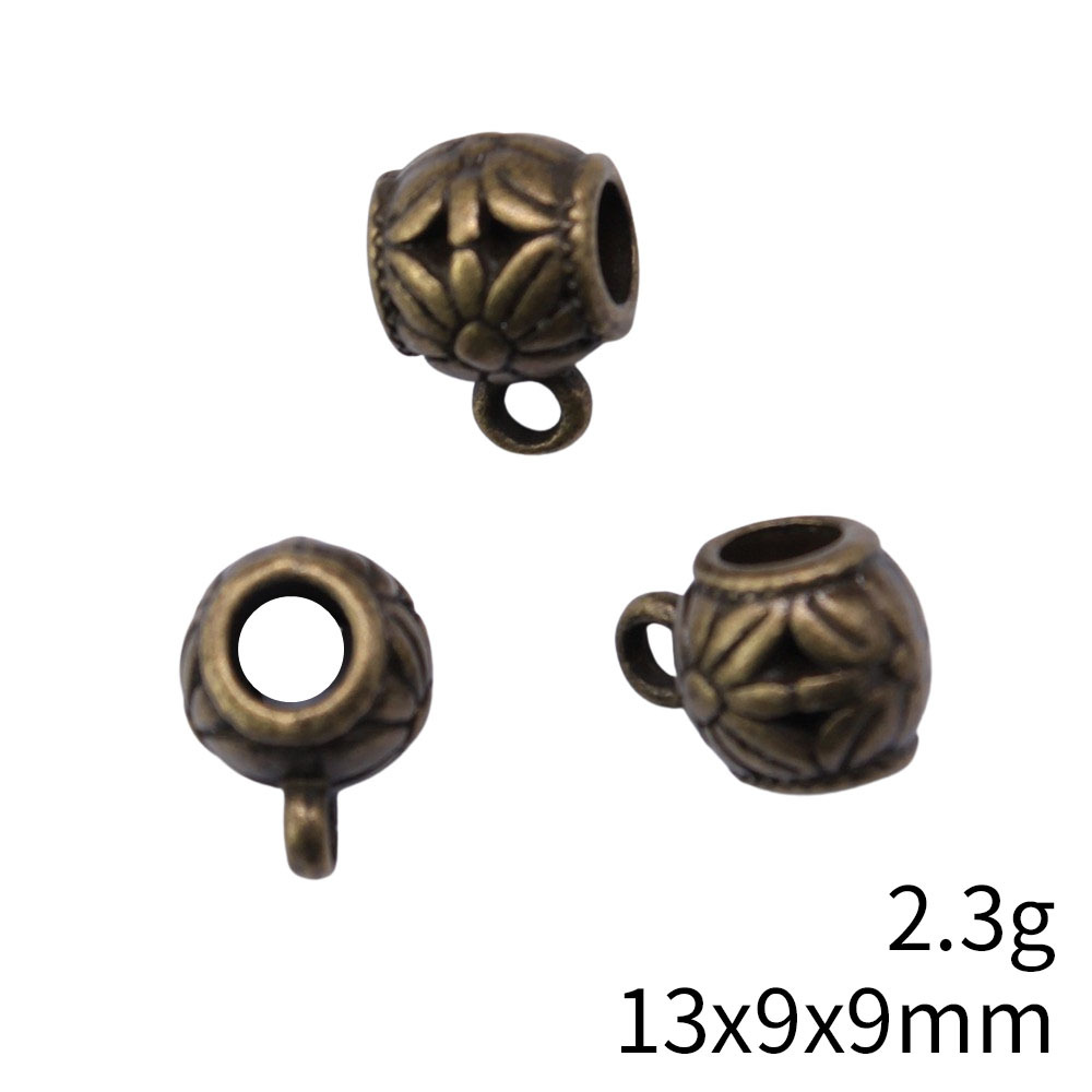 1 Piece 9 * 13mm Alloy Flower Polished Pendant display picture 12