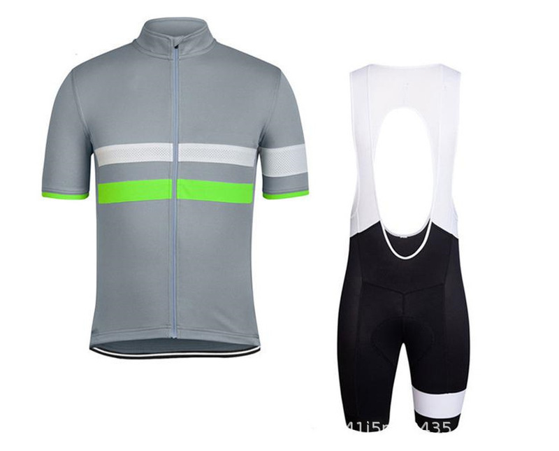 Moisture wicking breathable quick-drying outdoor sports Road Mountain rapha strap short sleeve cycling jersey suit