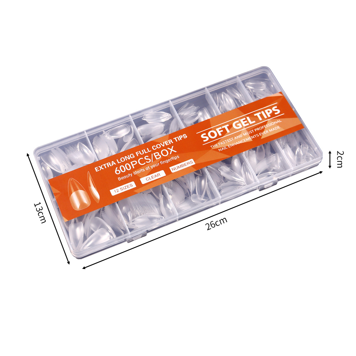 Estilo explosivo transfronterizo de uñas, lentejuelas, uñas postizas semi-esmeriladas, cajas al por mayor, nuevas pegatinas de uñas que no dejan marcas