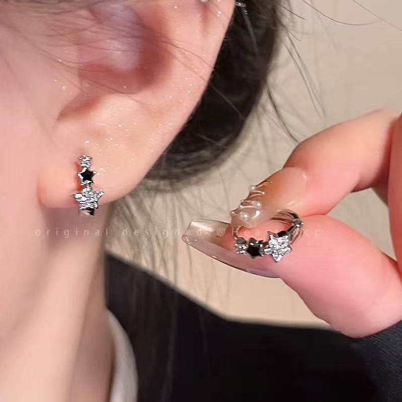 Star Ear Cuffs~Small and Unique, Earrings That Don'T Need to Be Removed When Sleeping, Niche Design Earrings, High-End Earrings for Women