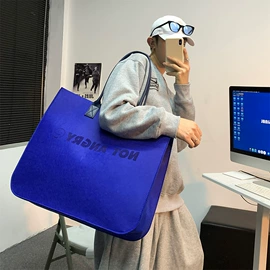 家用购物袋;毛毡;女士单肩包