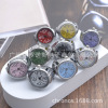 Fashionable metal ring suitable for men and women for beloved, watch, wholesale, Korean style