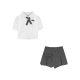 Feeling chic short skirt short skirt women's autumn unique season suit high waist bow design A- line trouser skirt