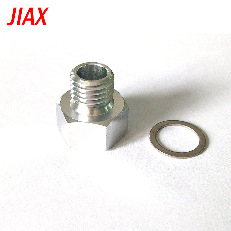 Coche para motor LS M12x1.5 rpm 1/8NPT adaptador de presión de aceite de aleación de aluminio