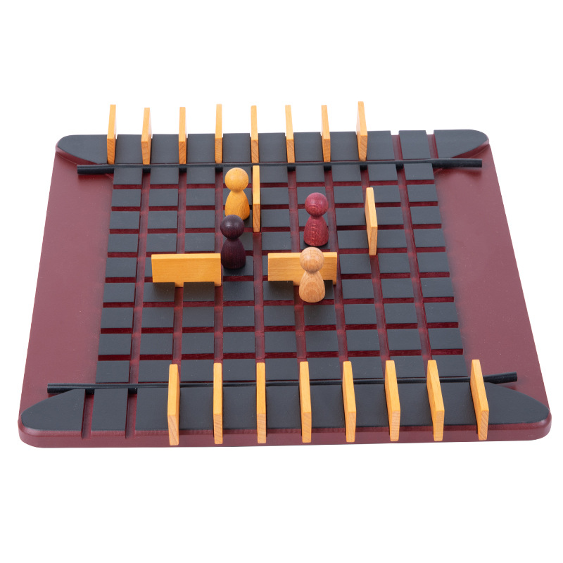 Juego de mesa “Flight Line” estilo francés – estrategia de persecución y captura, educativo para niños