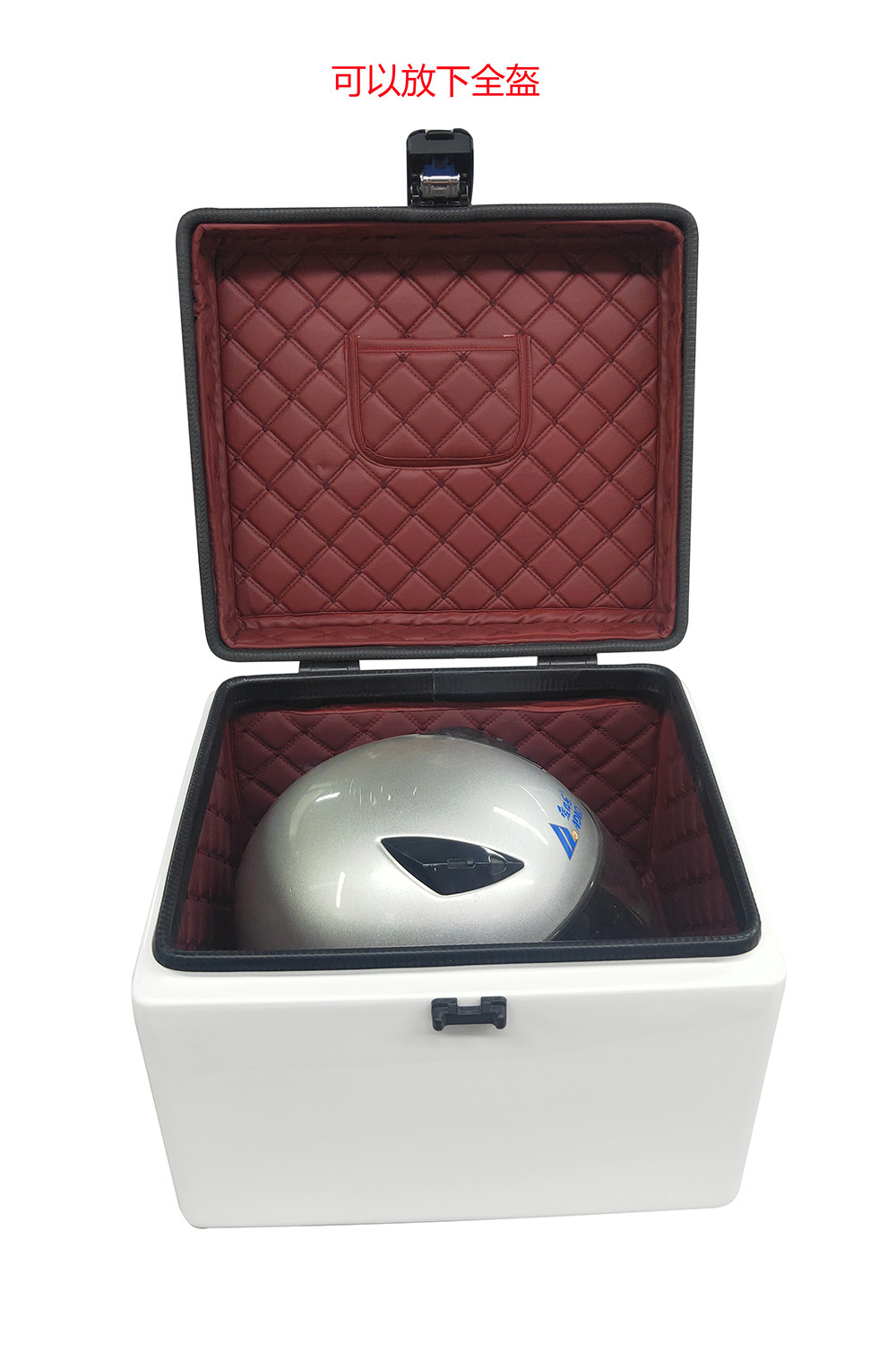 High-Quality Recommendation Motorcycle Trunk Storage Box Electric Vehicle Box Medium Preschool Cc110Jms Trunk Universal