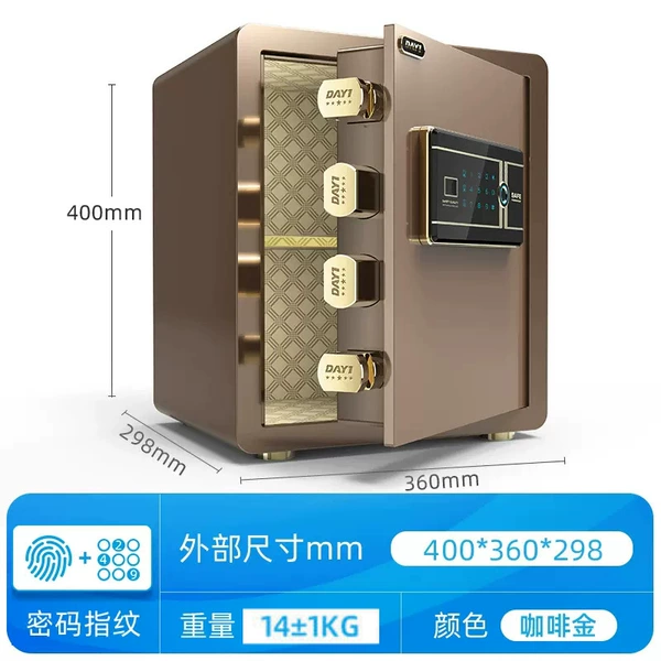 40 coffee gold fingerprint + password model