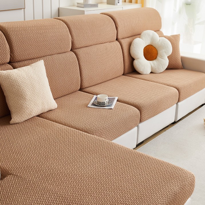 2025 nueva cubierta de sofá todo incluido cuatro estaciones antideslizante sofá cojín de sofá cojín elástico sofá sombrero