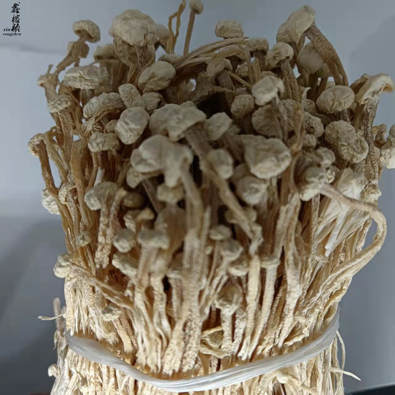 Xin Rong Yu White Enoki Mushroom Dried Goods Wholesale Hotel Ingredient Hot Pot Soup Delicious Manufacturer Direct Supply