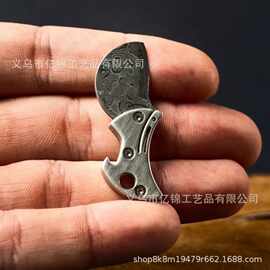 跨境爆品 Mini Titanium Compact Bottle Opener 便携小刀开酒器