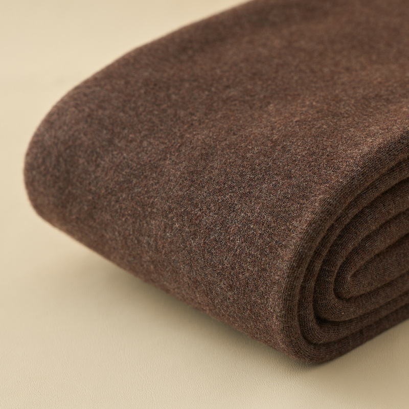 Thickened velvet-hemp brown