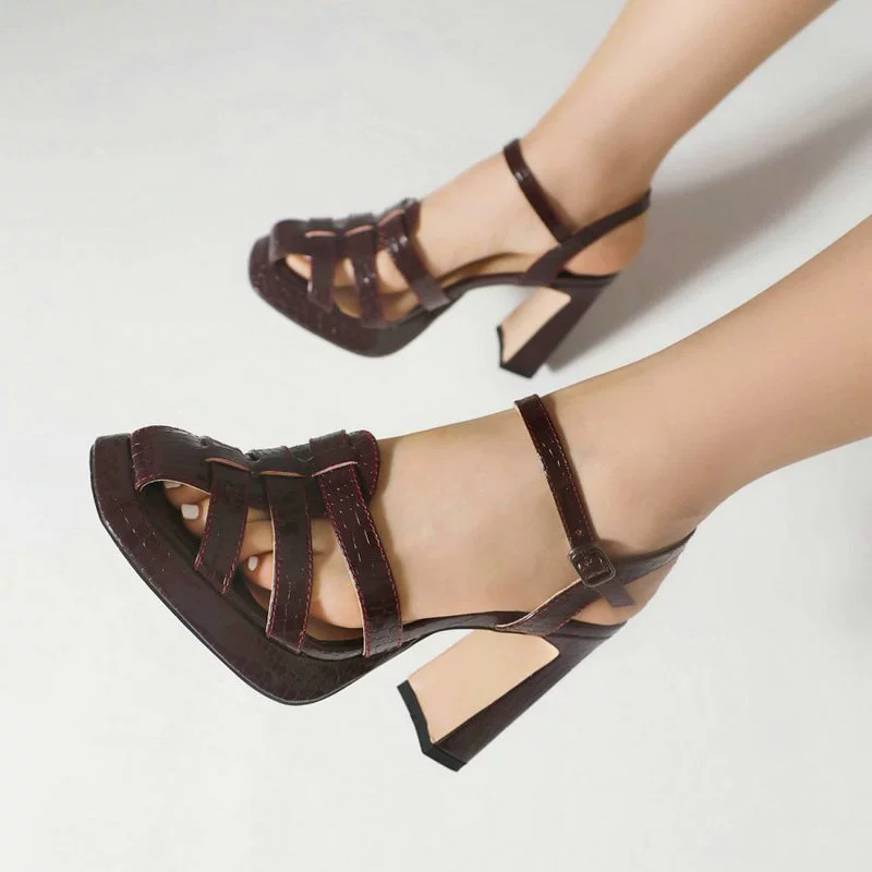 Summer universal sandals, footwear high heels, European style