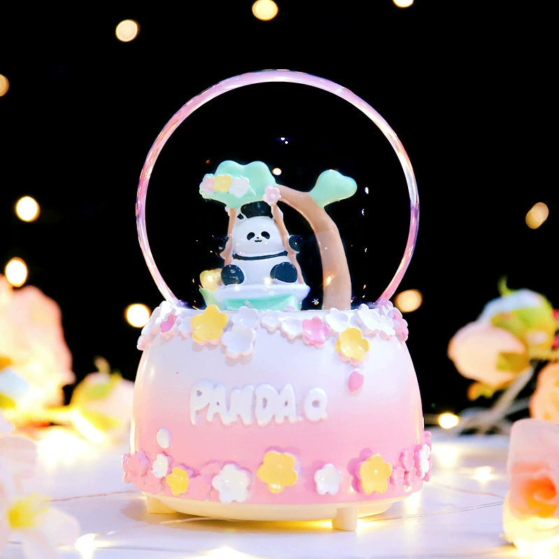 Starry sky, music box, rotating night light, new collection