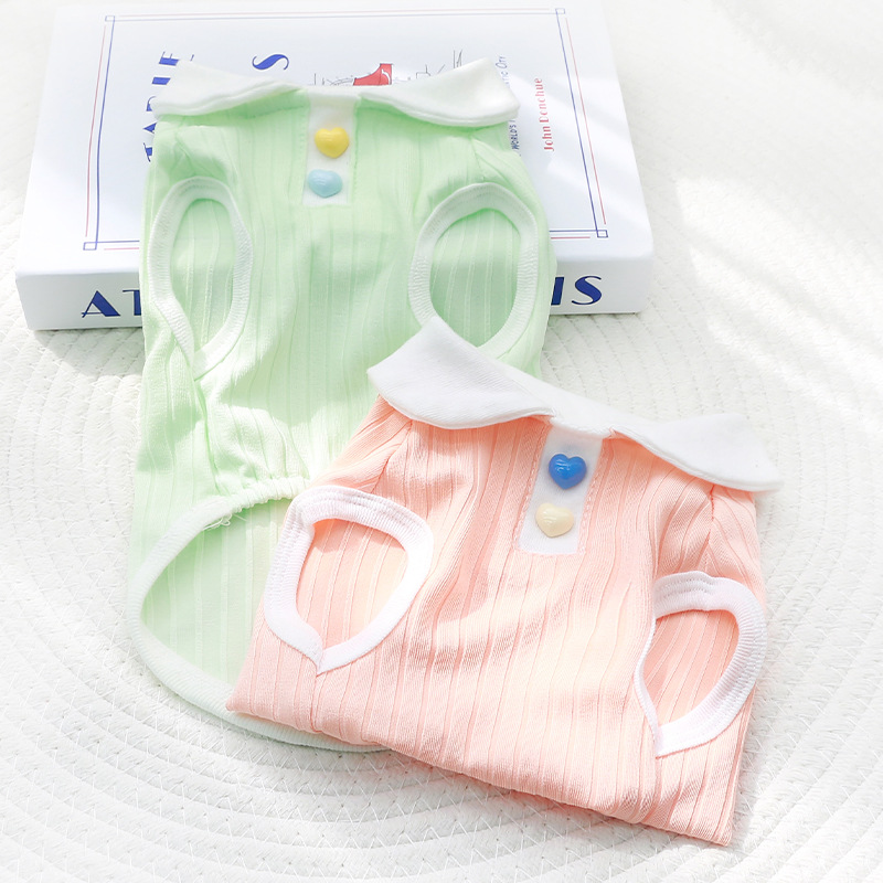 Summer solid polo