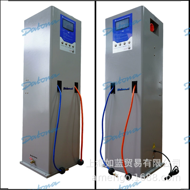 Автоматический вертикальный насос для накачивания шин 89FRP AMG-18B со встроенным компрессором, воздушный/водяной бак 10 м³