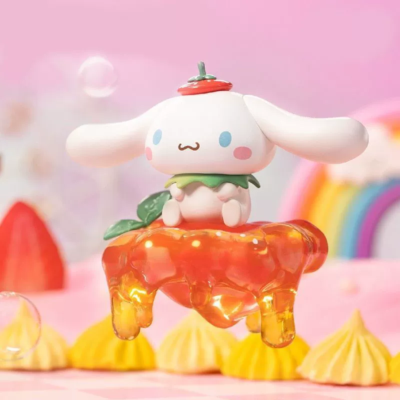 Фигурка в слепой коробке Sanrio (Kuromi и друзья), ручная работа, клубничная тематика