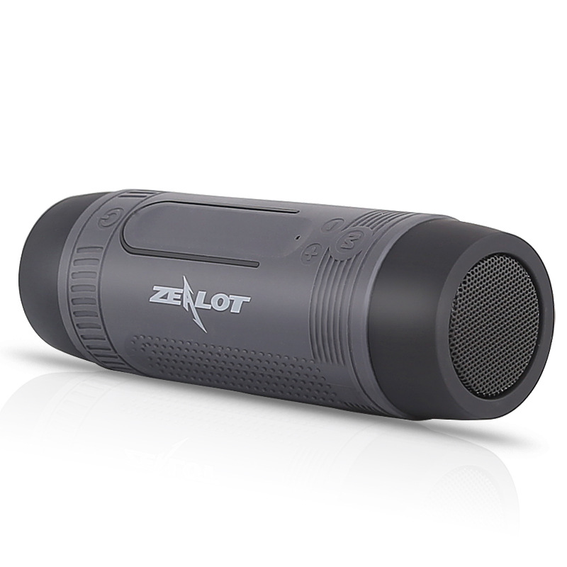 Personalizado entusiasta S1 altavoz Bluetooth de silicona linterna multifuncional subwoofer al aire libre mini sonido portátil