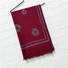 Double-sided cloak, demi-season scarf, long universal cashmere, increased thickness, wholesale