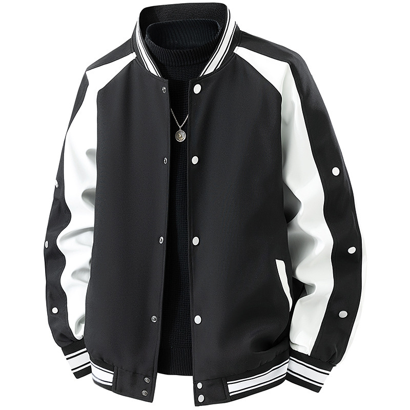 Spring New Casual Jacket for Men, Loose Sports Coat, Trendy Workwear Casual Jacket, Unisex Style