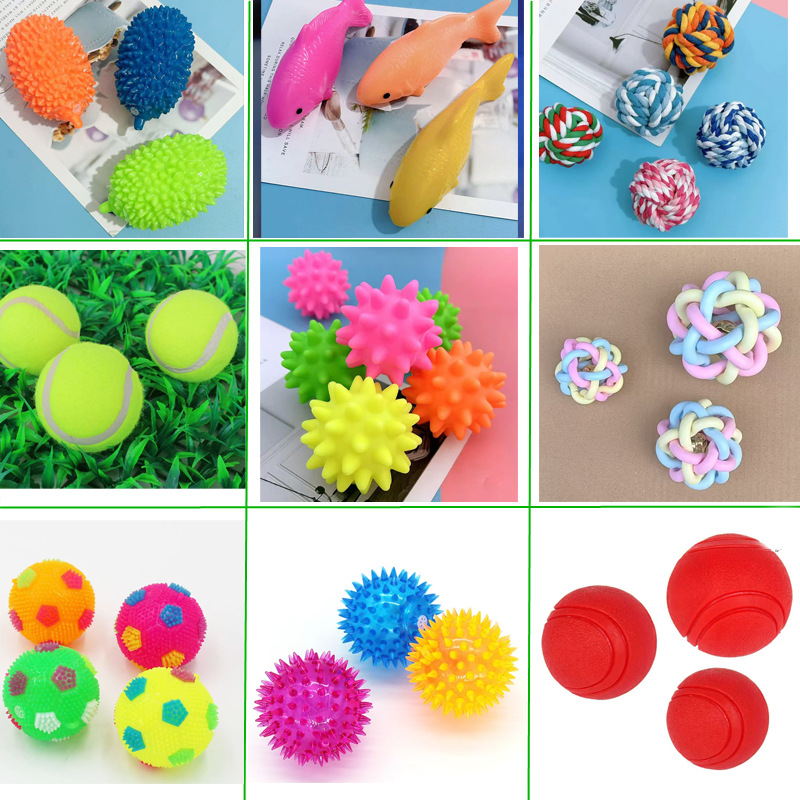 Pet Toy Ball, Dog Tpr Rubber Toy, Sound Interactive Dog Toy, Light-Up Ball, Dog Training Toy Set