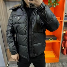 8839欧洲站冬款羽绒服潮流大牌轻奢高级感外套商务时尚百搭上衣男