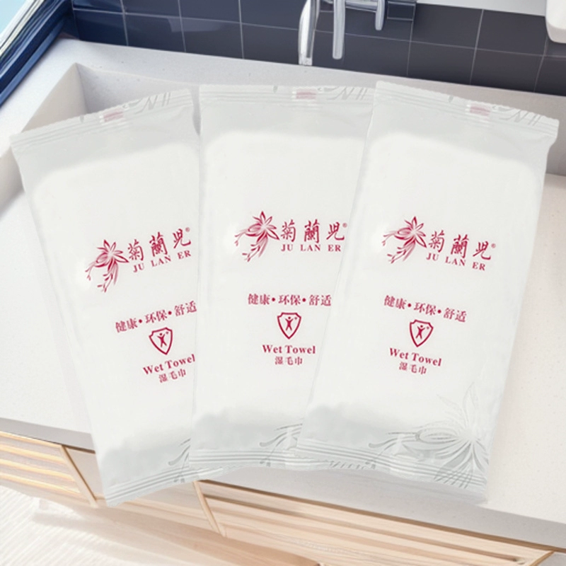 Одноразовые влажные салфетки для отелей и ресторанов, утолщенные маленькие полотенца для коммерческого использования, прямые поставки с завода.