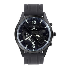 跨境熱賣硅膠帶時尚休閒男士手錶個性氣質潮流石英手錶男批發代發