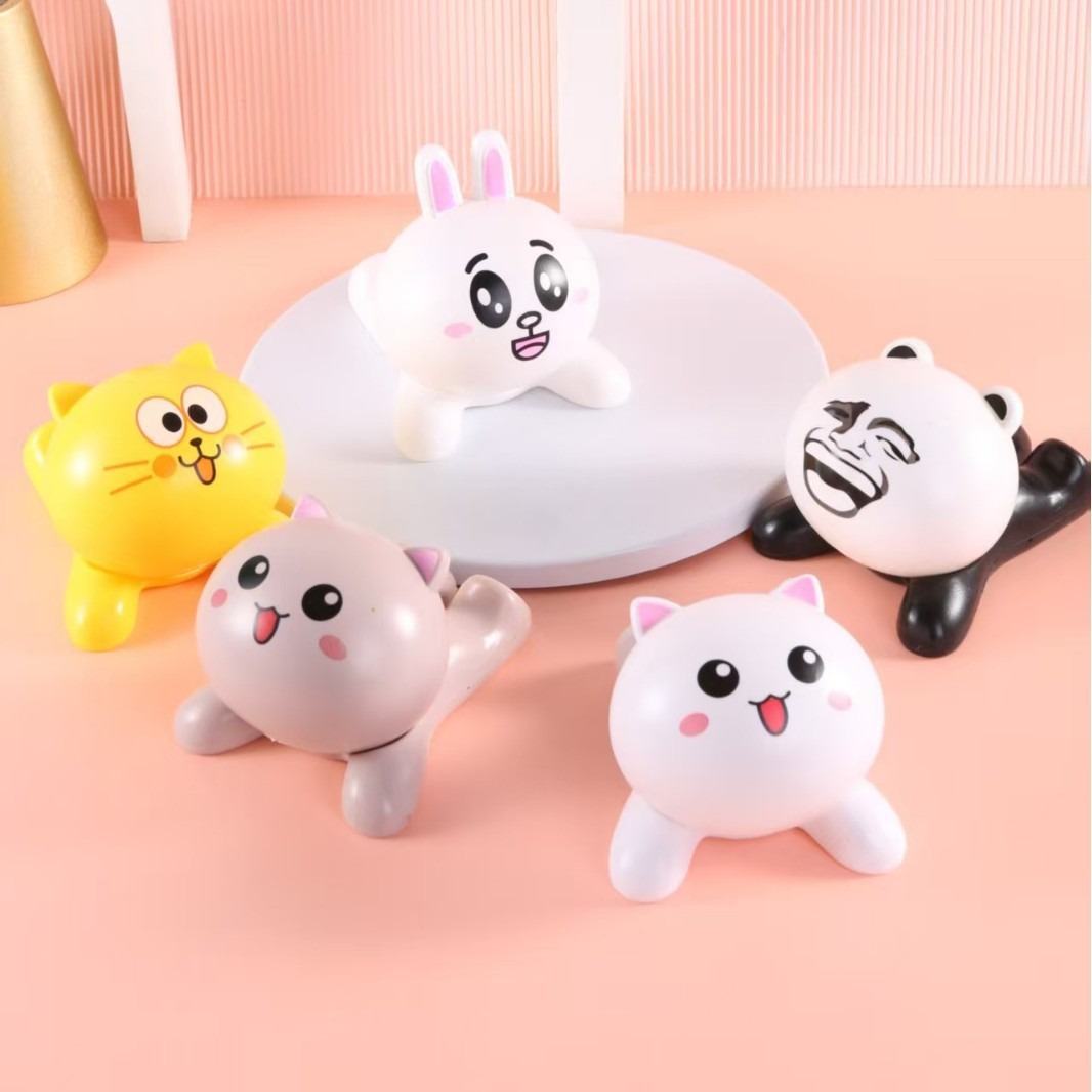 卡通创意新款可爱卡通懒人手机支架桌面摆设支架追剧懒人支架神器