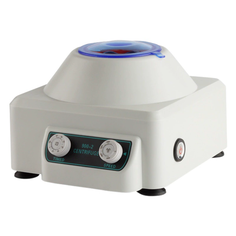 Мощная настольная электрическая центрифуга 900 может быть рассчитана по времени и фиксированной скорости разделения сыворотки PRP сверхтихая центрифуга устройства