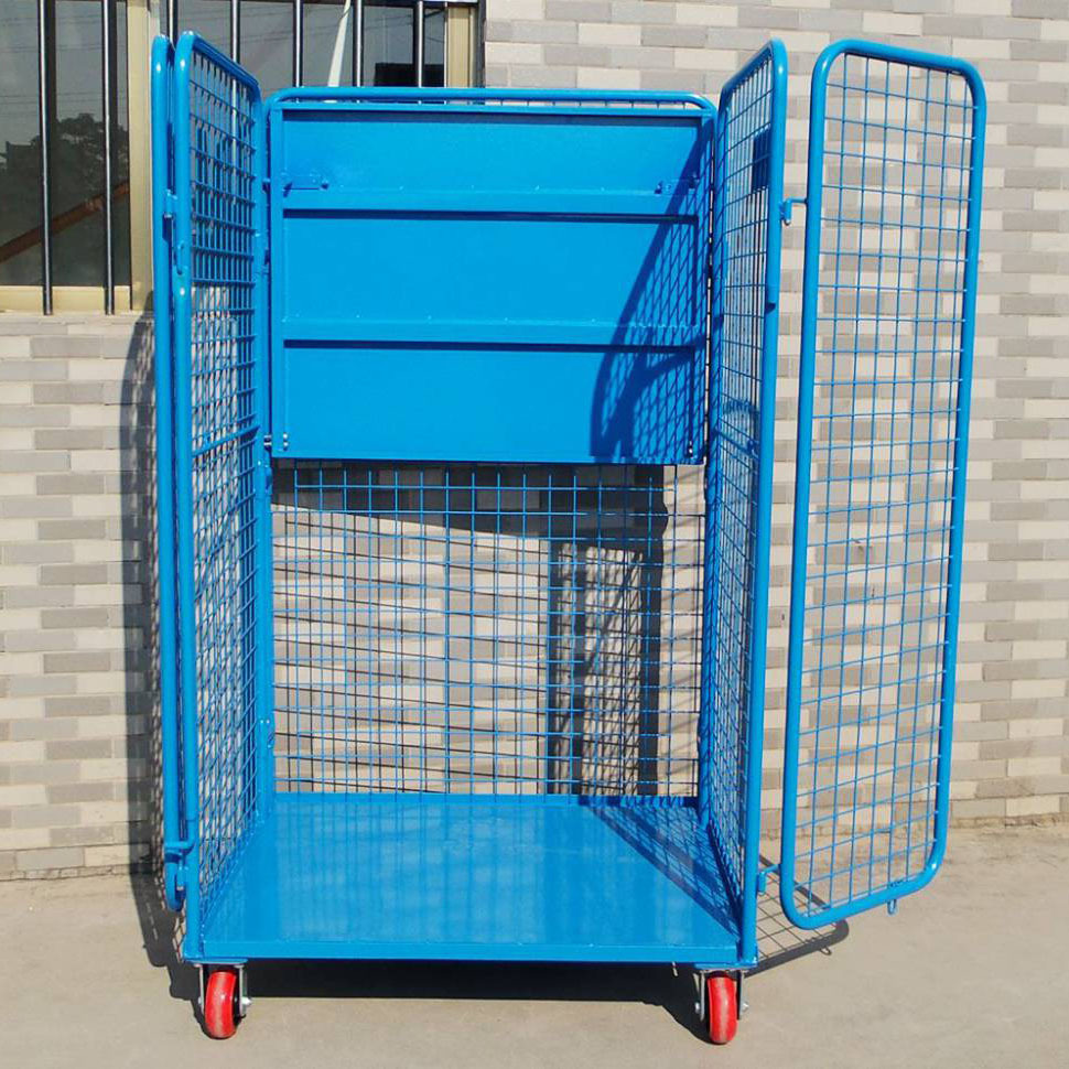 苏州弯管焊接 工厂车间周转台车供应商 车间物流周转手推车 静音