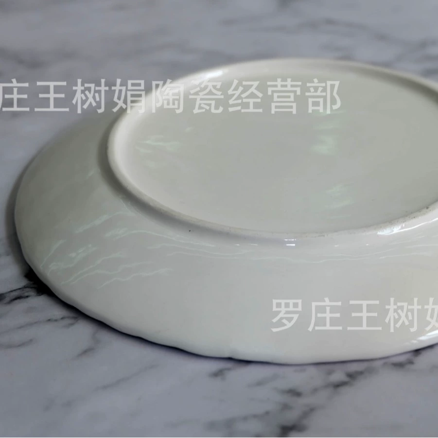 Производитель Опт Shanxi Ceramic Hotel Western Restaurant Special Tableware Chrysanthemum Plate