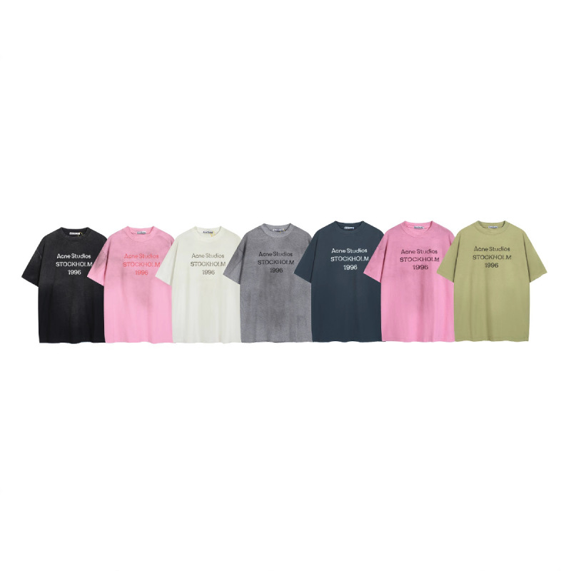 ヴィンテージ風ロゴプリント半袖Tシャツ 3色展開 夏用 ユース向け 丸首 綿100% 半袖Tシャツ|undefined
