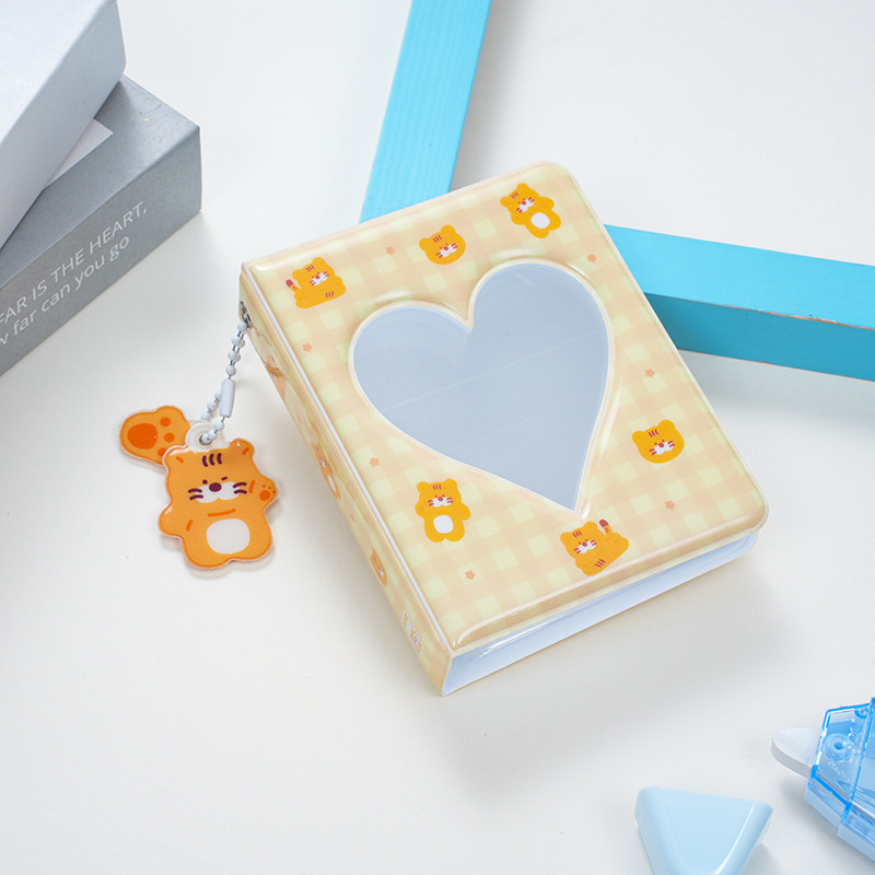 격자 무늬 호랑이(펜던트 포함)